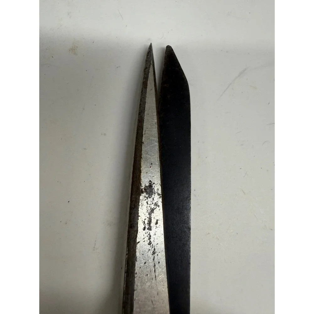 Vintage Jefferson 8 Inch Tailor Shears Forged Steel Industrial Sewing Scissors